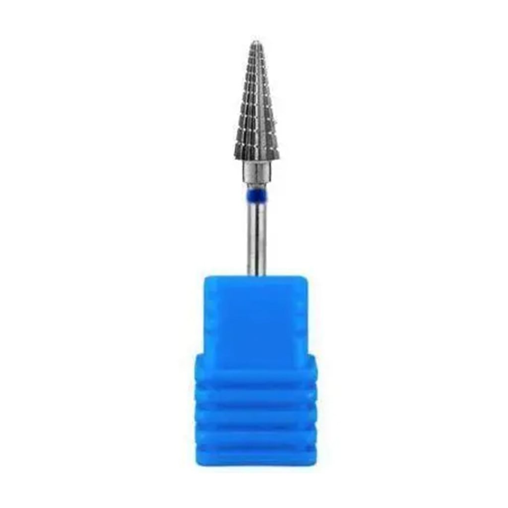 Твердосплавна фреза для манікюру Magic Girl Гострий конус, синя (A1645023272)